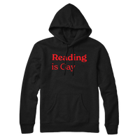 Reading Is Gay Pullover Hoodie